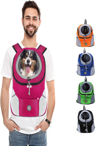 Pet Dog Carrier Bag Carrier For Dogs Backpack  Portable