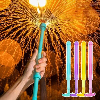Fire-works Spray Toy Pull-Back Water Gun Outdoor Splash Game