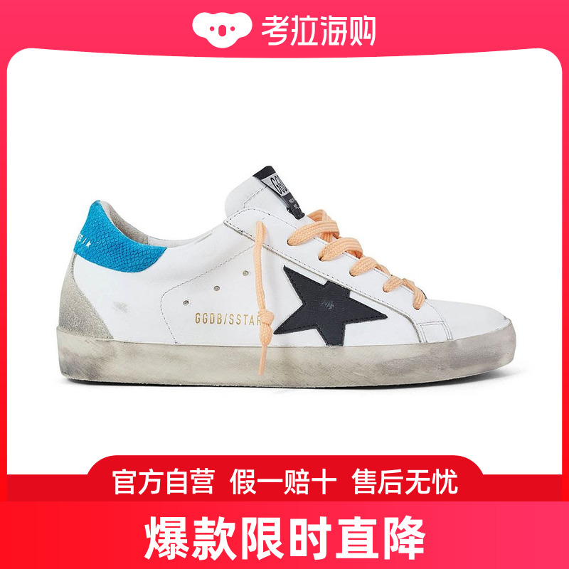 香港直发GOLDEN GOOSE DELUXE BRAND 白色女士运动鞋 GWF00102 F0 女鞋 时尚休闲鞋 原图主图