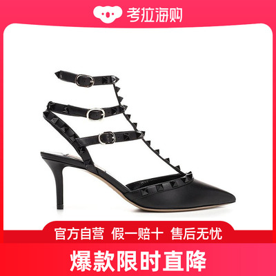 Valentino Garavani Rockstud尖头高跟鞋 QW1S0375VB8