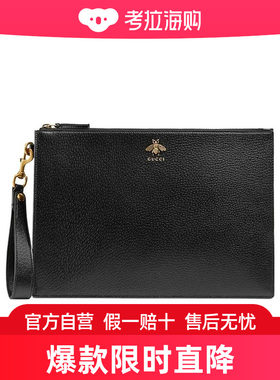 Gucci Animalier系列 动物小蜜蜂手拿包 523684-DJ20T
