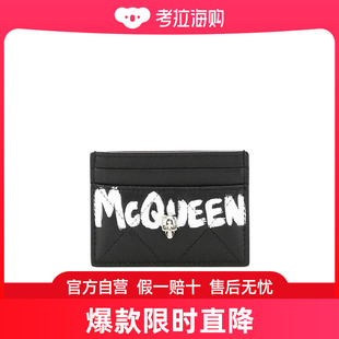 McQueen Alexander 骷髅头缀饰绗缝钱包 632038C8Z50