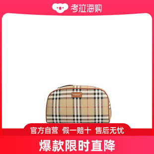 女士 8067158 格纹中号拉链旅行手袋 巴宝莉 Burberry