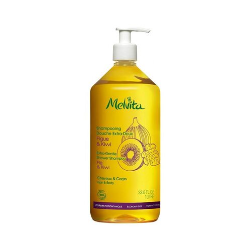 Melvita蜜威特有机无花果奇异果洗发沐浴二合一1000ml