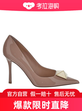 Valentino 正面铆钉高跟鞋 2W2S0FH8 LAF