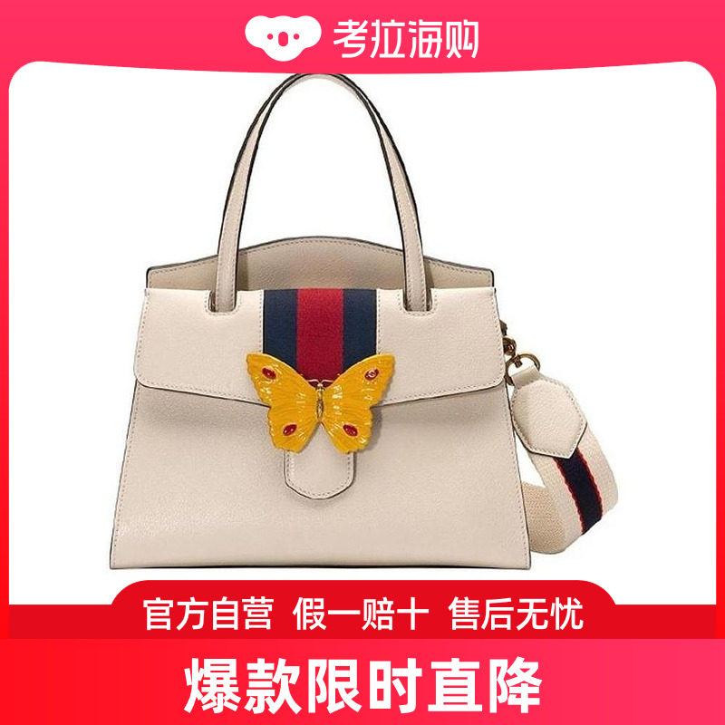 Gucci 蝴蝶装饰手提包 505344CWGKT