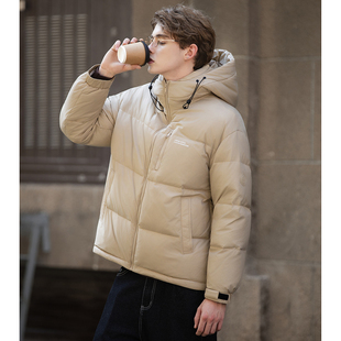 唐狮冬季新款男士羽绒服加厚保暖休闲面包服韩系穿搭羽绒外套TUTA