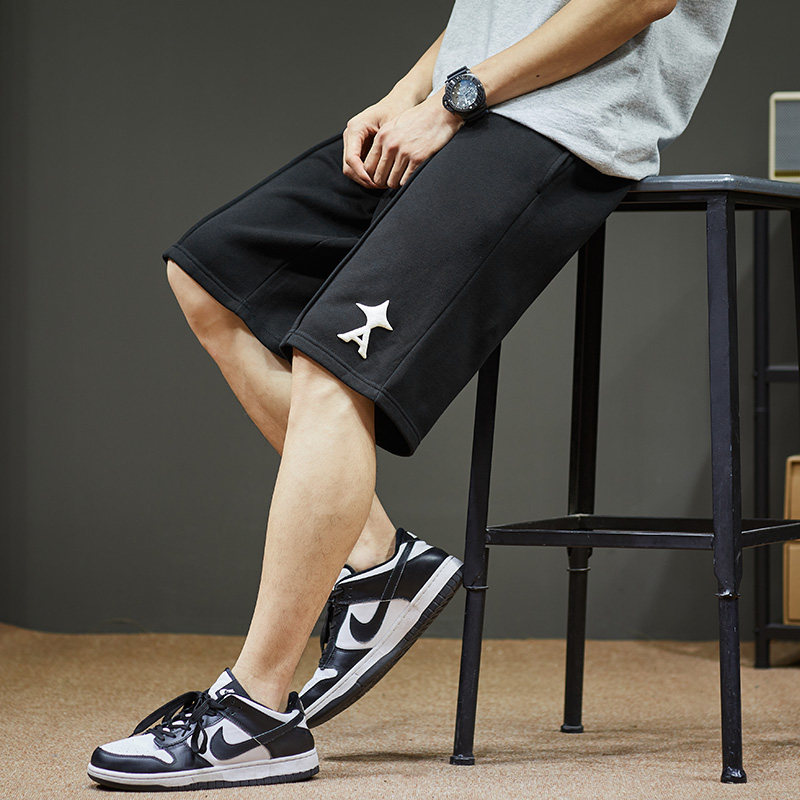 唐狮休闲短裤男裤夏季灰色运动短裤韩版潮流宽松百搭学生卫裤,男装,休闲裤,淘宝优惠券,粉丝福利购,淘宝优惠卷