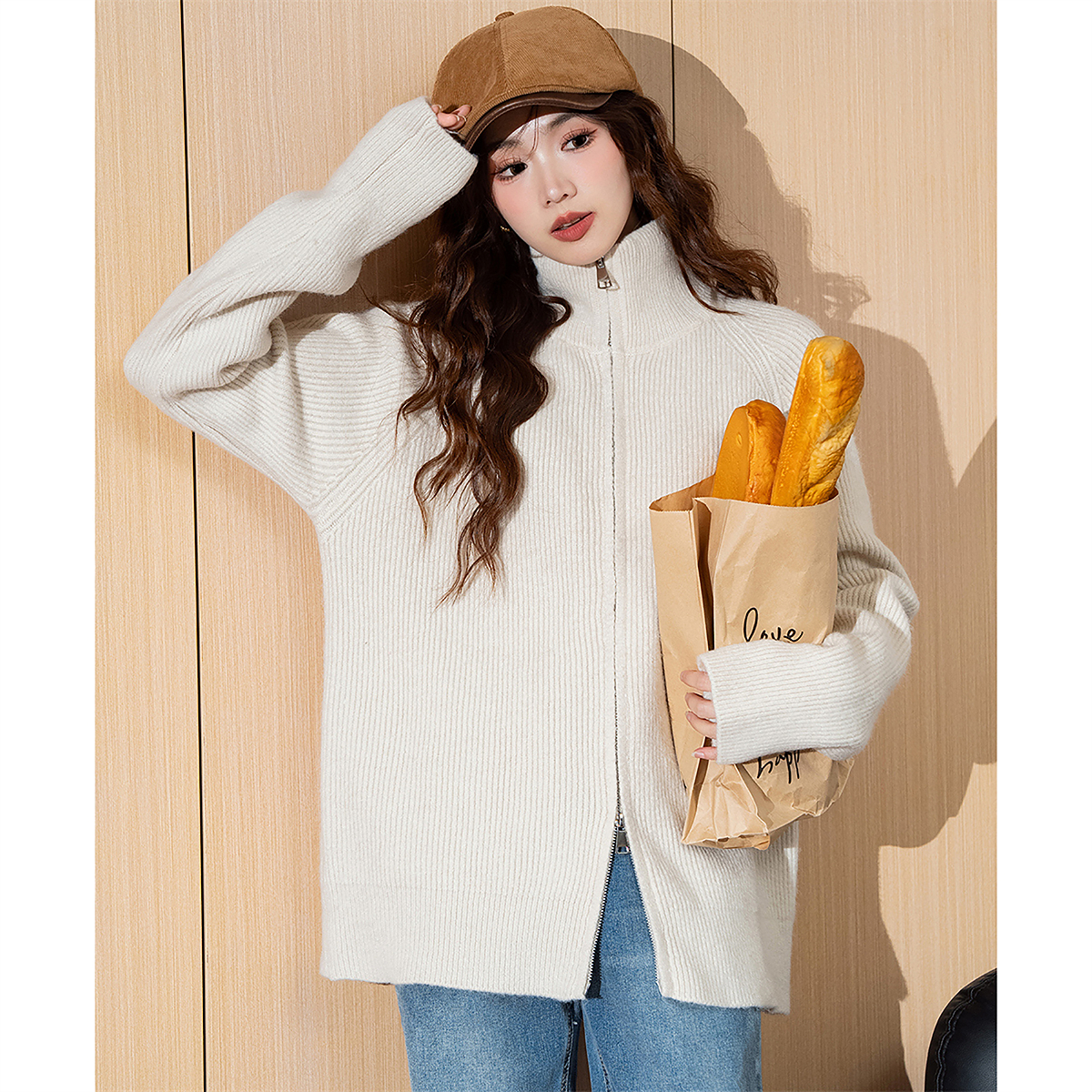 唐狮秋冬季女毛衣高级简约百搭拉