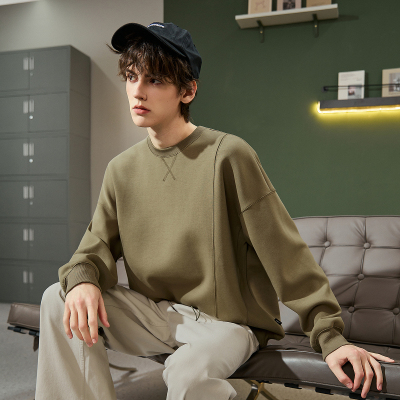 唐狮新款春秋季男士卫衣圆领基础