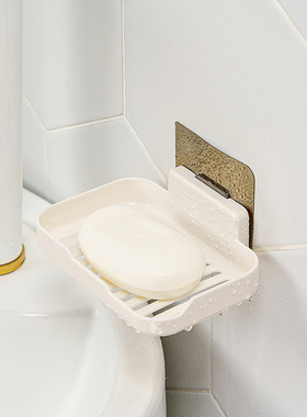 T肥皂盒/壁挂A1zb551-免打孔香皂盒沥水肥皂盒卫生间挂式置