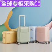 日本FW稚行小黄鸭行李箱拉杆箱17寸万向轮箱子旅行箱学生登机
