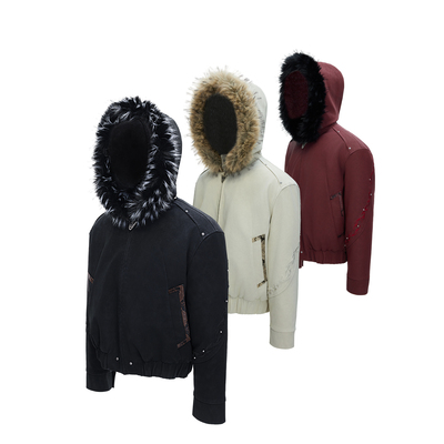 ArguECaulE赤焰*重磅刺绣夹克