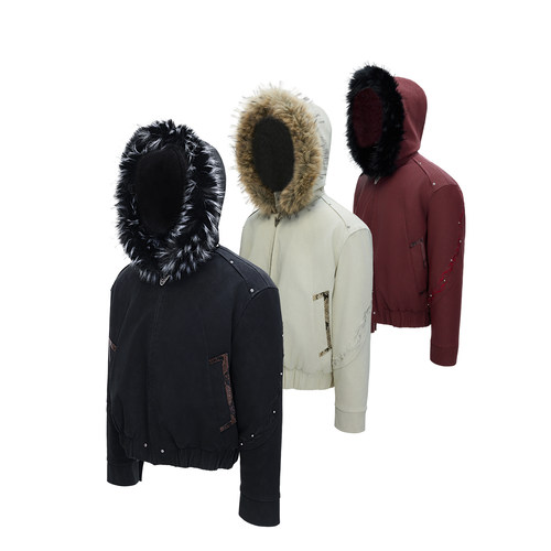 ArguECaulE赤焰*重磅刺绣夹克