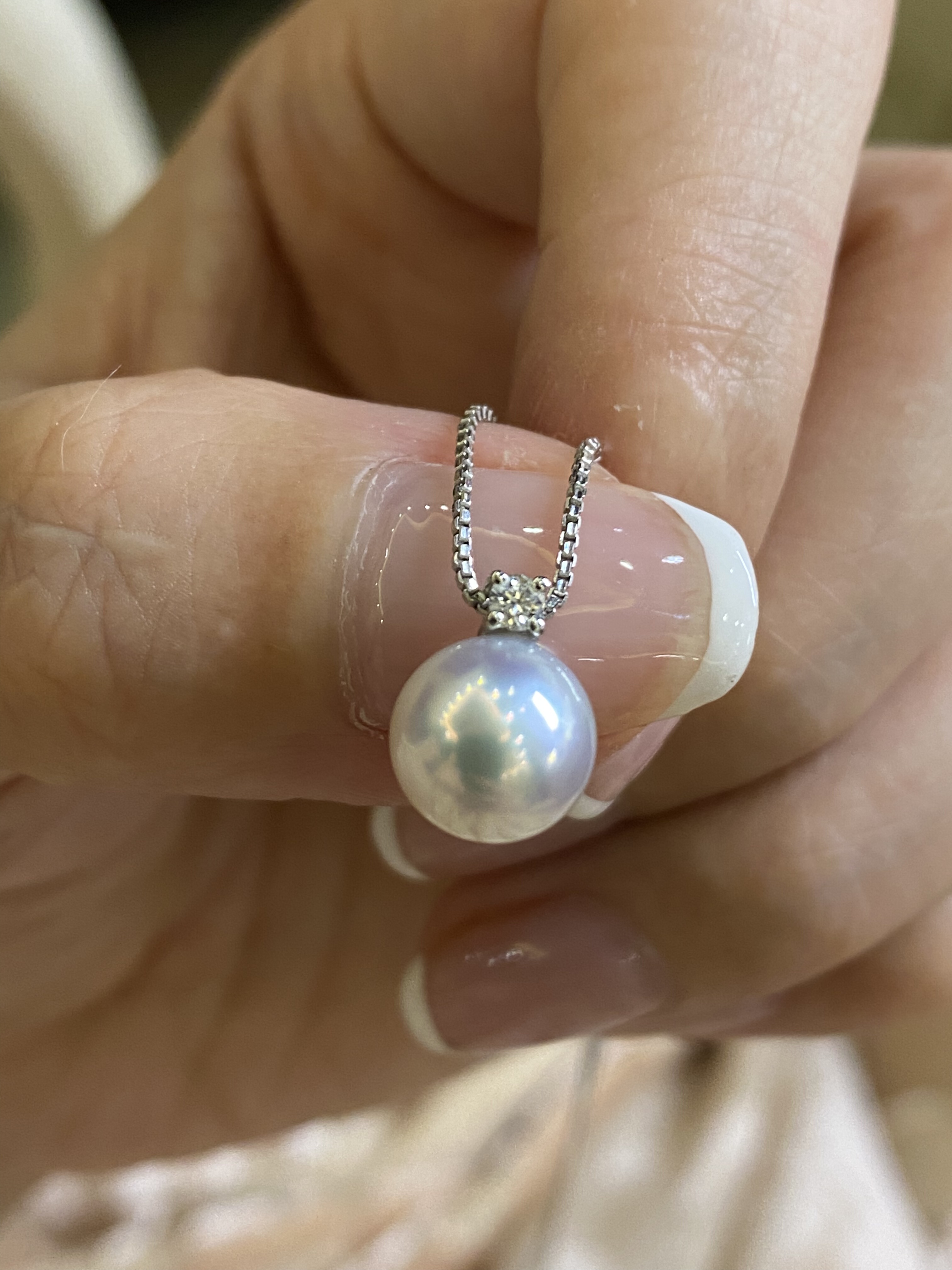 天然海水珍珠吊坠钻石戴妃款正圆极光镜面高品质小尺寸澳白珍珠,珠宝/钻石/翡翠,颈饰,淘宝优惠券,粉丝福利购,淘宝优惠卷