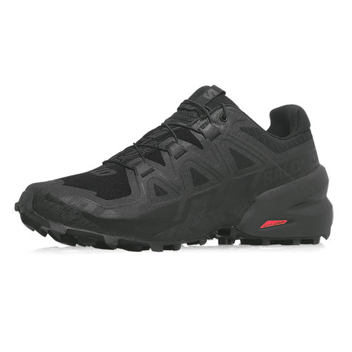 SALOMON萨洛蒙男款SPEEDCROSS 6越野透气运动鞋跑步鞋L41744000