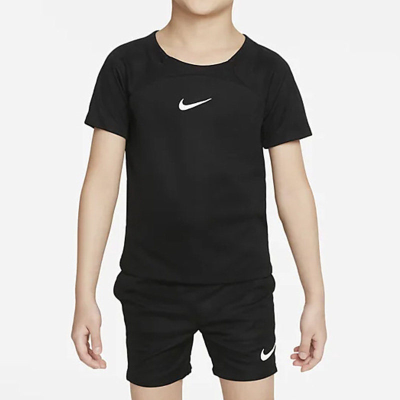 Nike耐克新款儿童舒适透气休闲短袖短裤运动套装DH9484-011