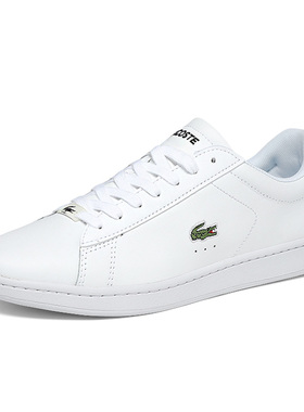 Lacoste/拉科斯特新款简约时尚女鞋休闲小白鞋板鞋42SFA0017-147
