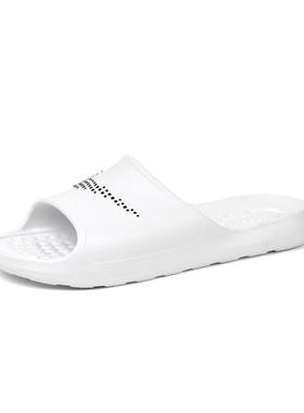 Nike/耐克VICTORI ONE SHOWER男拖鞋休闲运动凉拖白色CZ5478-100