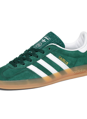 Adidas阿迪达斯德训鞋GAZELLE INDOOR复古休闲鞋低帮板鞋JI2062