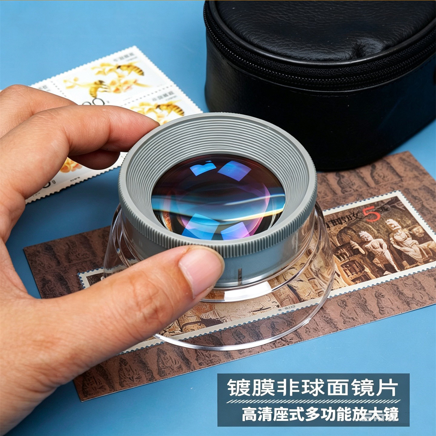 可调坐式圆通眼罩放大镜思多美图片