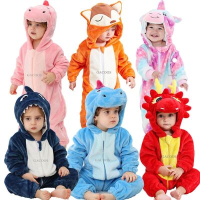 Halloween Onesies Baby Kigurumi Rabbit Panda Cartoon Romper