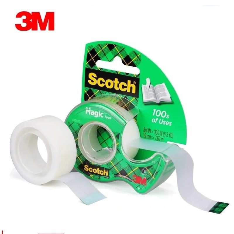 3M Magic Tape with Dispenser 105, 3M Scotch Invisible tape,
