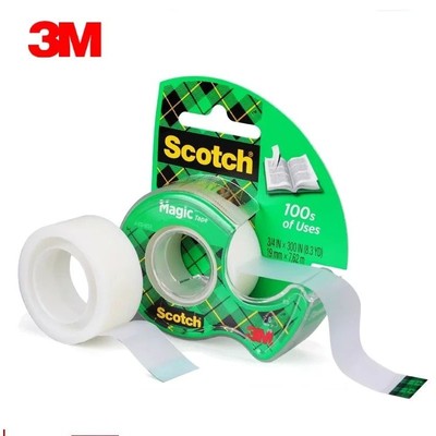 3M Magic Tape with Dispenser 105, 3M Scotch Invisible tape,