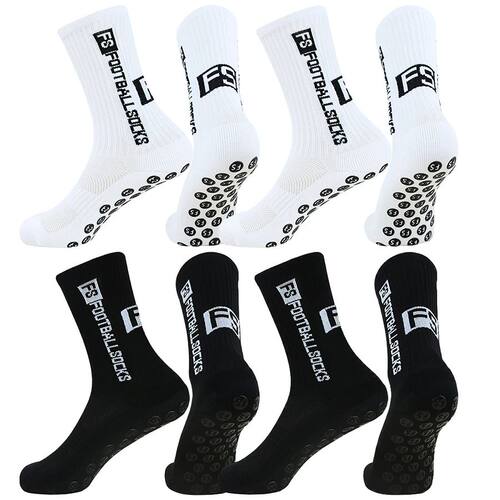 Football Socks Non Slip Grip for Men Women Basketball Baseba