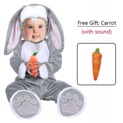 Umorden Little Grey Rabbit Bunny Costume for Baby Infant Boy