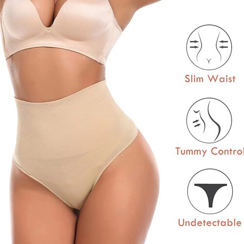 Sexy Mid-waist Belly-tinting Hip-lifting Pants Seamless Body
