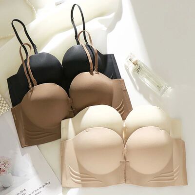 Front Closure Sexy Push Up Bra Women Invisible Bras Underwea