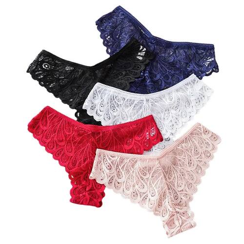 Women's Underwear Lace Sexy Panties Female Underpants Solid