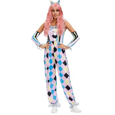 Halloween Carnival Easter Fashion Naughty Clown Cosplay Fant