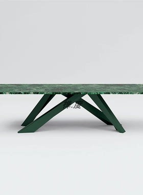 意大利Bonaldo餐桌现代简约大平层轻奢设计师艺术感书桌Torii桌子