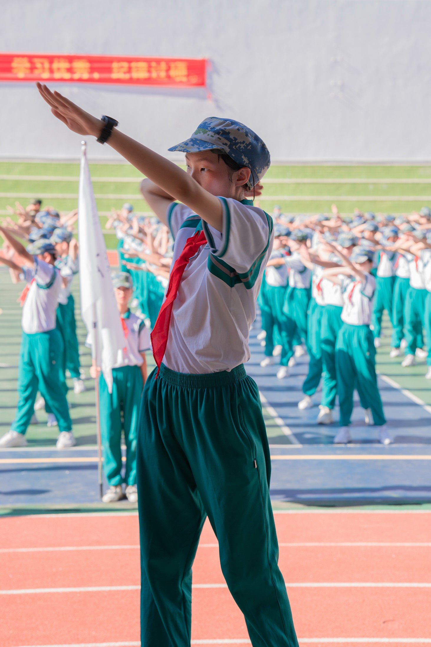 学生秋季校服 广州绿翠现代实验中学校服 中学生校服 短袖上衣