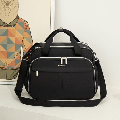 LEQUEEN新款牛津布斜挎妈咪包