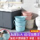 家用储水桶加厚塑料大号家用多功能手提耐摔洗衣学生宿舍大号圆桶