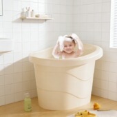大号泡澡宝宝儿童洗澡加厚游泳浴桶婴儿家用浴盆全身沐浴浴缸