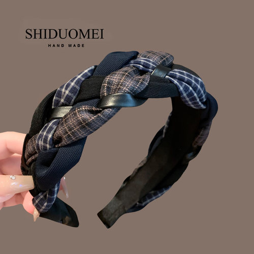 饰多美日常外戴港风轻奢发箍