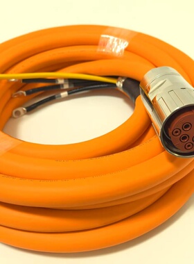 西门子兼容伺服动力电缆6FX5002-5DS64-1AF0 6FX8002-5DS64-1BA0