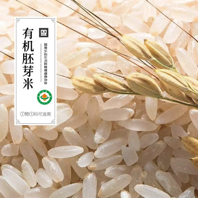 有机胚芽米450g 黑龙江五常产地新米大米长粒香米