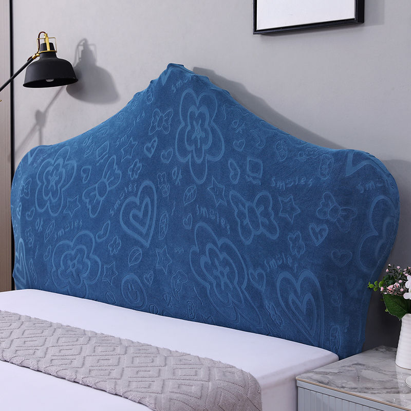 全包床头套罩布艺套欧式加大床头套弹力不规则靠垫保护防尘罩