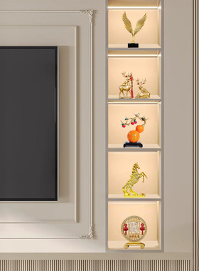 轻奢高档酒柜装饰品摆件套装现代家居客厅电视柜玄关办公室工艺品