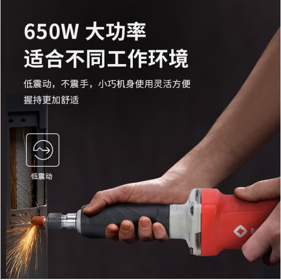 成都锐奇KEN电磨小型直磨机磨头打磨机内孔抛光9006