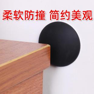 加厚海绵防撞垫门把手防撞神器冰箱柜门吸盘家用墙面保护床头固定