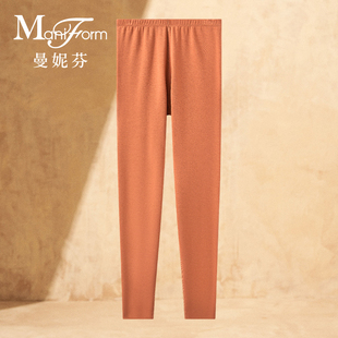 打底含羊毛秋裤 暖裤 曼妮芬女舒适抗菌保暖裤 20210570 品牌新款