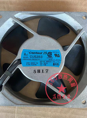原装正品CU52B3 CU48F3 CUJ60B5日本伺服Centautr25 铝框散热风扇