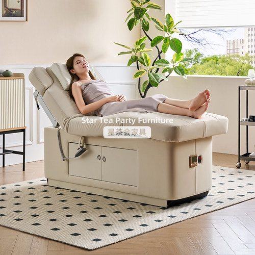 电动美容床美容院专用高端恒温加热床多功能按摩推拿电动升降床