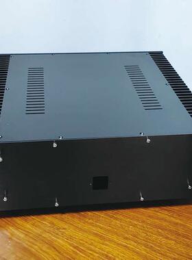 400大甲类 全铝合金 功放机箱 纯后级外壳 大功率散热器 电源DIY